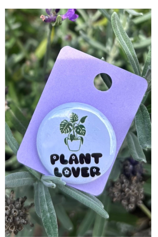 Plant Lover - 25mm Button Badge