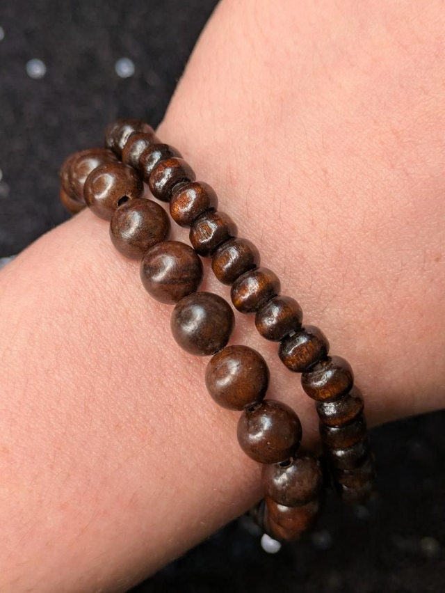 Bracelet bois foncé 