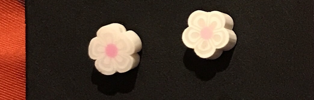 Children White Earrings- CWE01 
