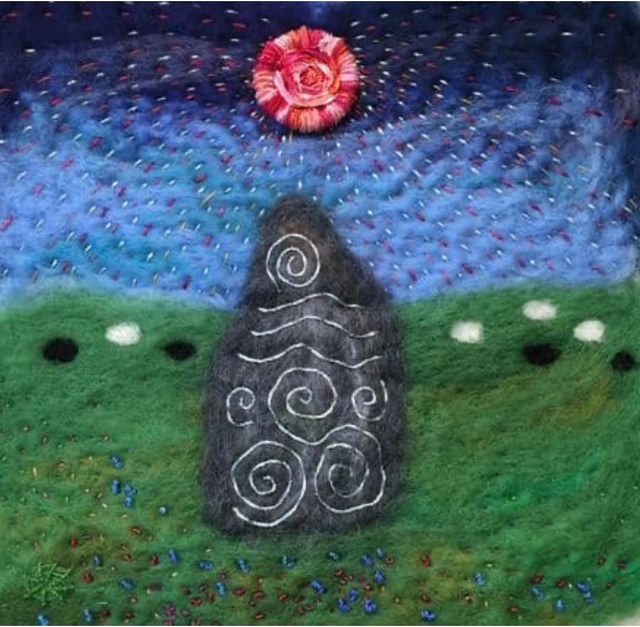 Needle Felt and Stitch Postcard Workshop