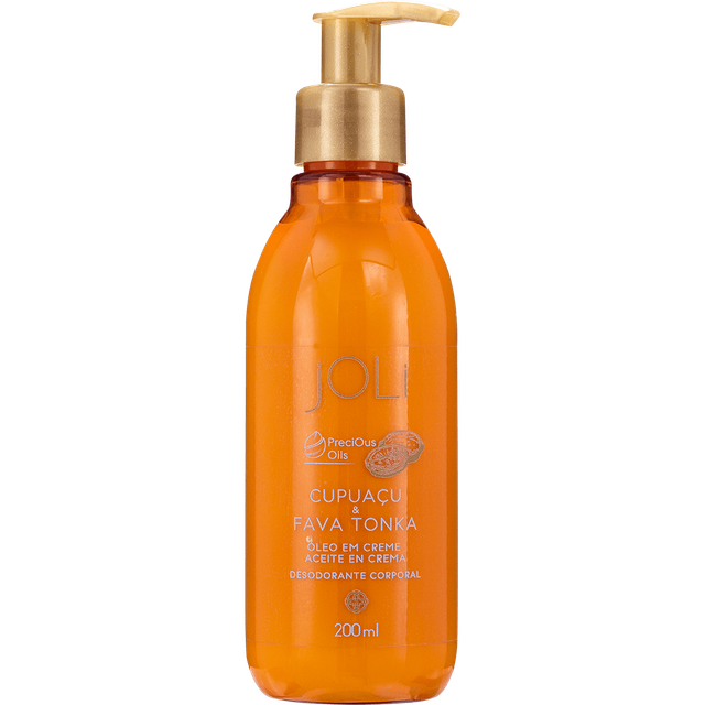 Óleo em Creme Joli Cupuaçu e Fava Tonka 200ml