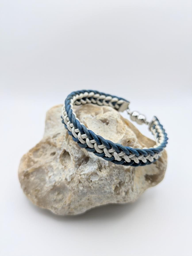 Slim Flat Braid Kumihimo Bracelet (1)