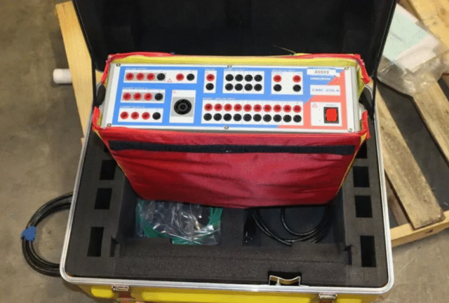 Omicron CMC 256-6 Voltage Protective Relay Test Set WORKING