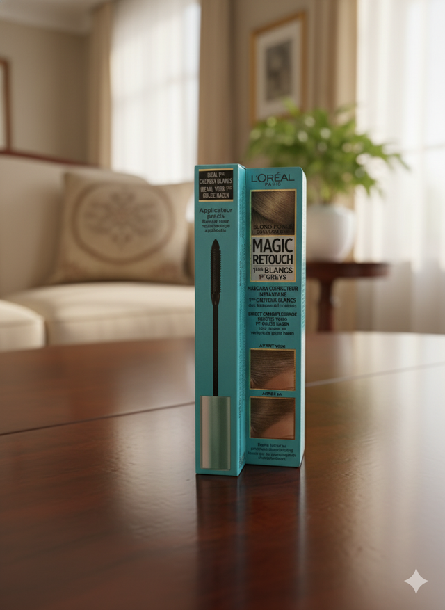 Retouche cheveux blancs (L'Oréal)