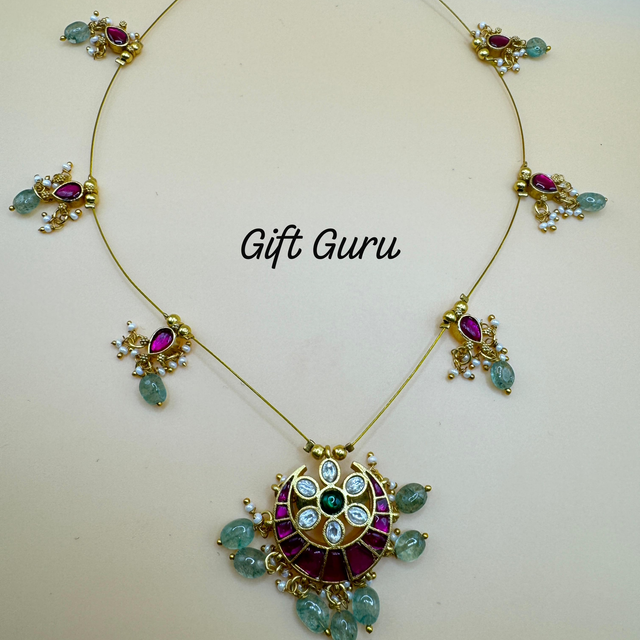 Jadau Kundan Invisible chain