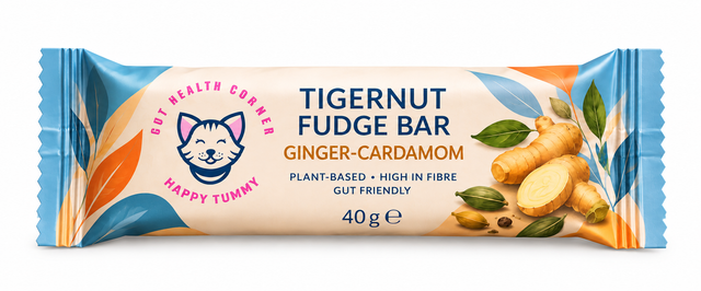 Ginger &amp; Cardamom Tigernut Fudge Bar 