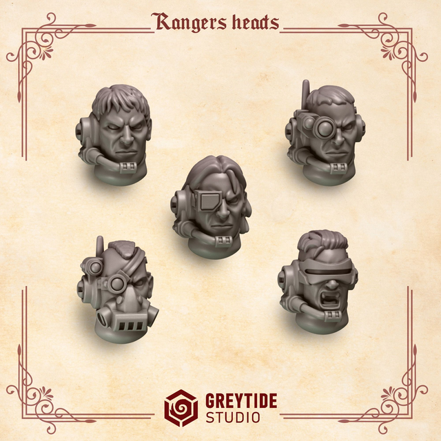 Rangers Heads (Crimson Lords)