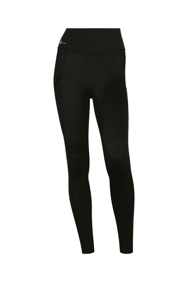 Lymph O Fit™ SPORT TIGHTS MASSAGE schwarz mit Taschen
