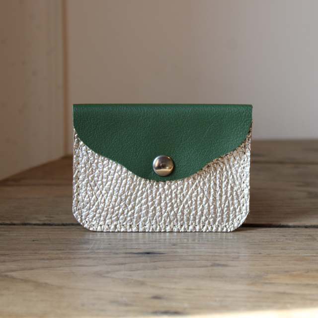 Mini pochette bicolore    