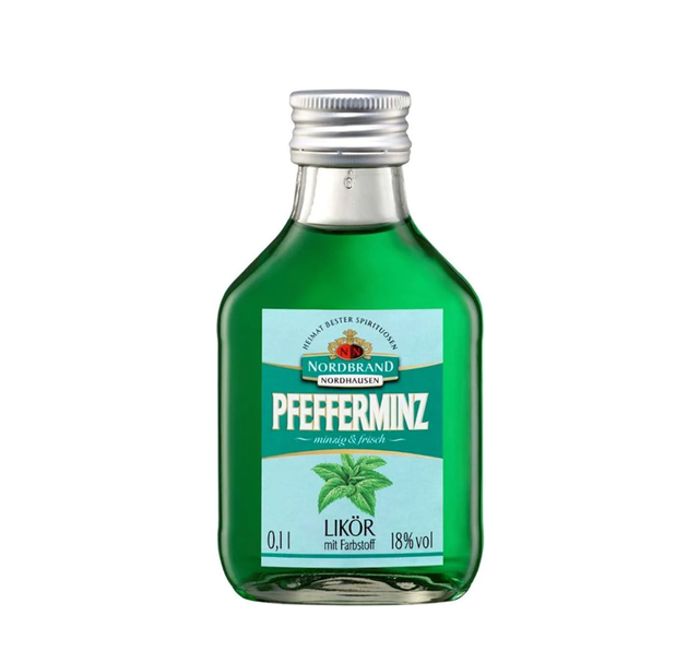 Nordbrand Nordhausen Pfefferminz Likör 0.1l