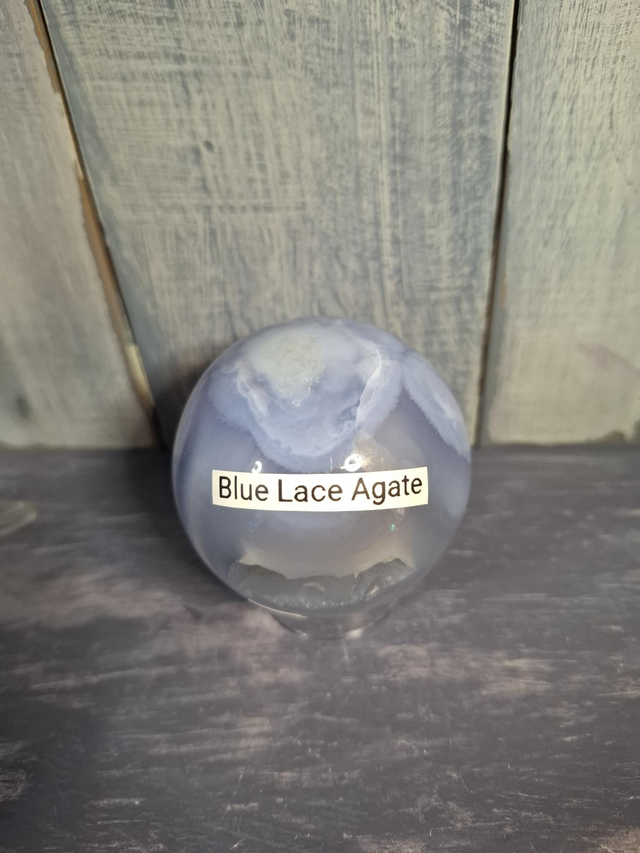 Blue Lace Agate Sphere 