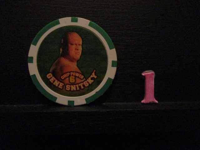 Gene Snitsky - Chip Power 6 Original Wrestling Chipz (1)