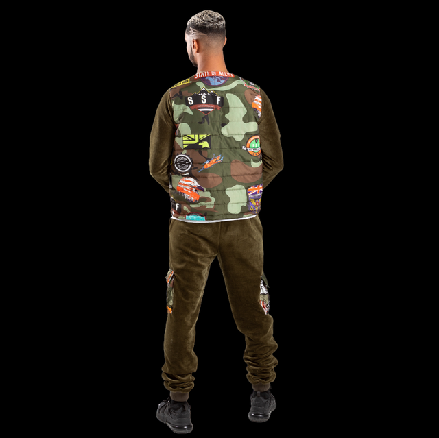 VESTE ET PANTALON EN VELOURS