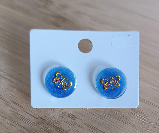 Puces enfants papillons