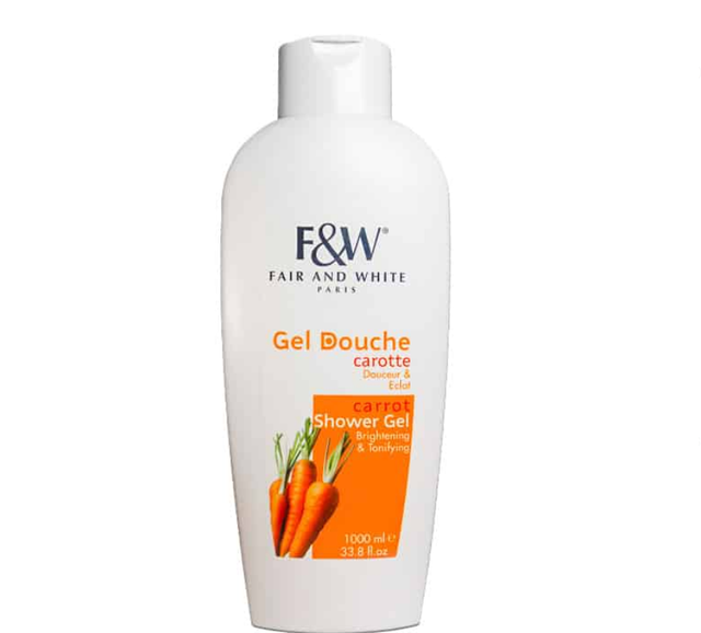 FAIR &amp; WHITE ORIGINAL CARROT SHOWER GEL 1000 ML 