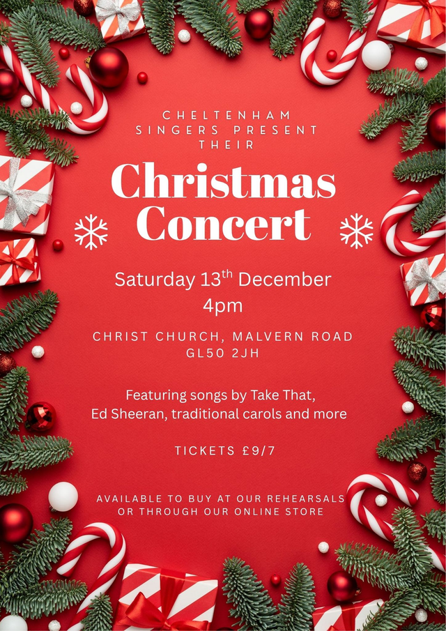 Cheltenham Singers Christmas Concert Tickets