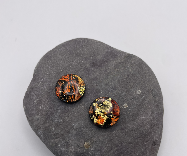 Burnt embers midi studs