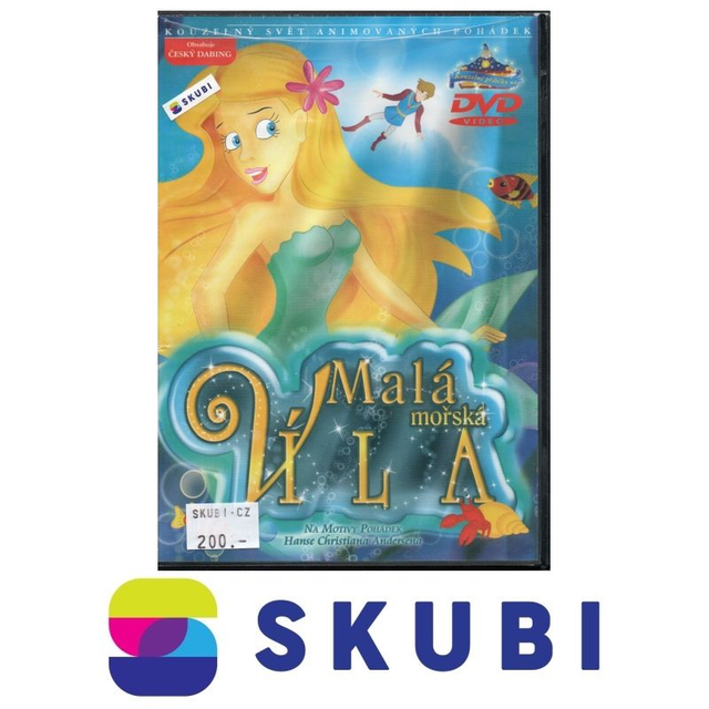 DVD Malá mořská víla - kouzelný svět animovaných pohádek