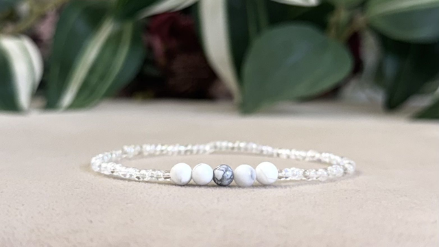 Bracelet | Howlite - Éléments 2