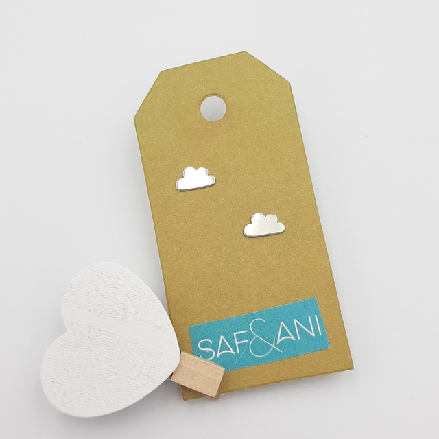 Puffy Cloud Earrings