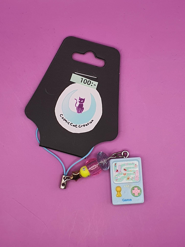 Phonecharm Gameboy Blue 