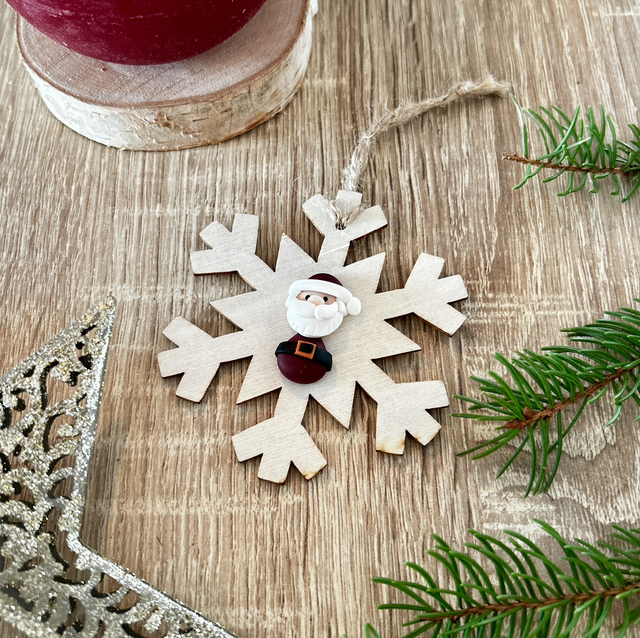 Suspension de Noël flocon de neige