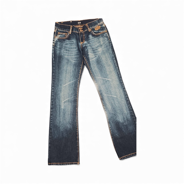 Dolce & Gabbana Schlag Jeanshose