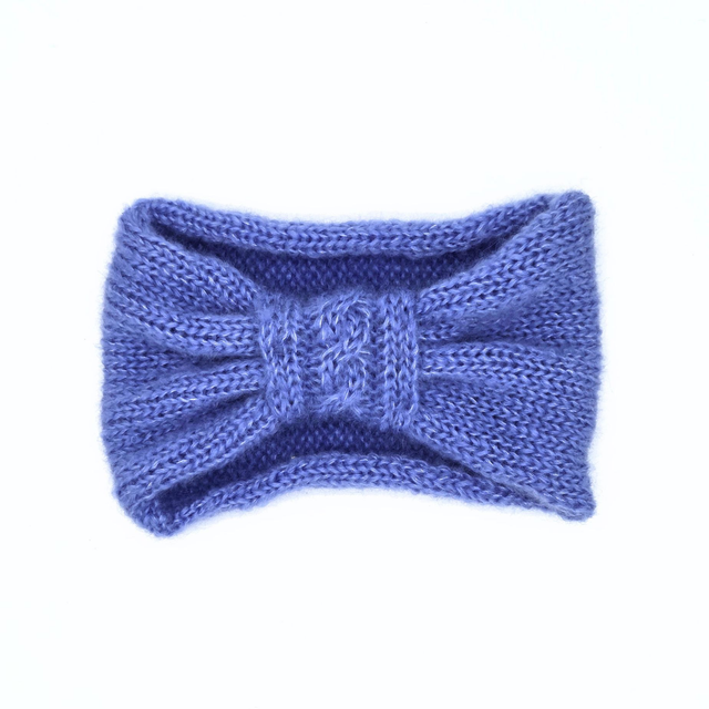 Bandeau Cache Oreille Mohair et Soie
