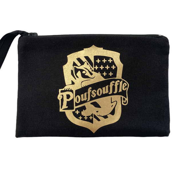 Petite Pochette Inspiration harry Potter: Logo Poufsouffle