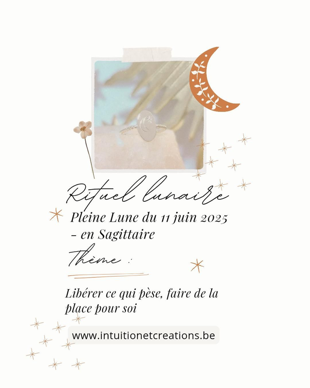 Rituel Lunaire - Pleine Lune du 11 juin 2025 
