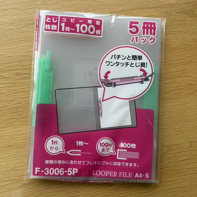 LIHIT LAB Loop File (A4, Green) – Single