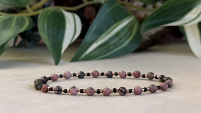 Bracelet | Rhodonite - Royal 2