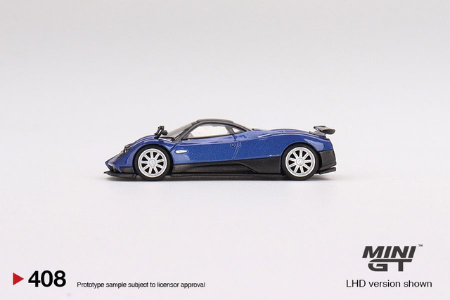 MGT00408 Mini GT 1/64 Pagani Zonda F Blu Argentina (LHD)