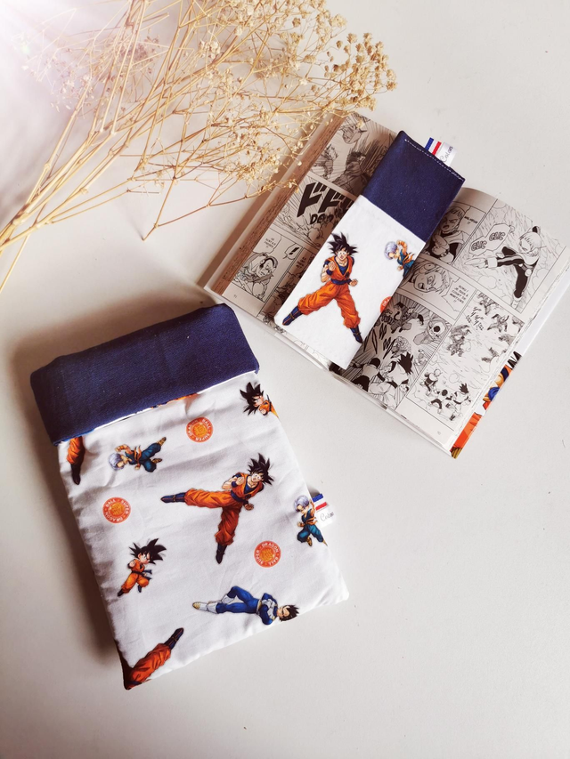 Pochette à livre de poche Dragon Ball Bleu 