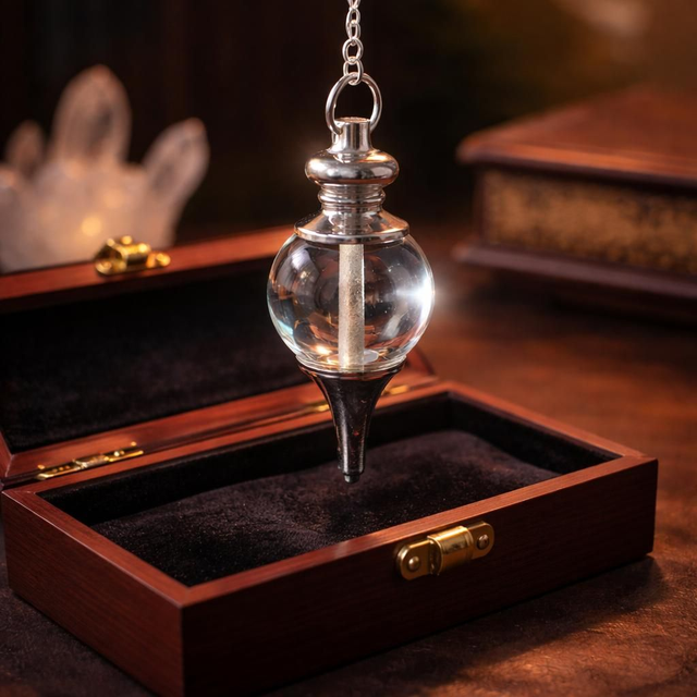 "Citrine" - Pendule sphère P-03