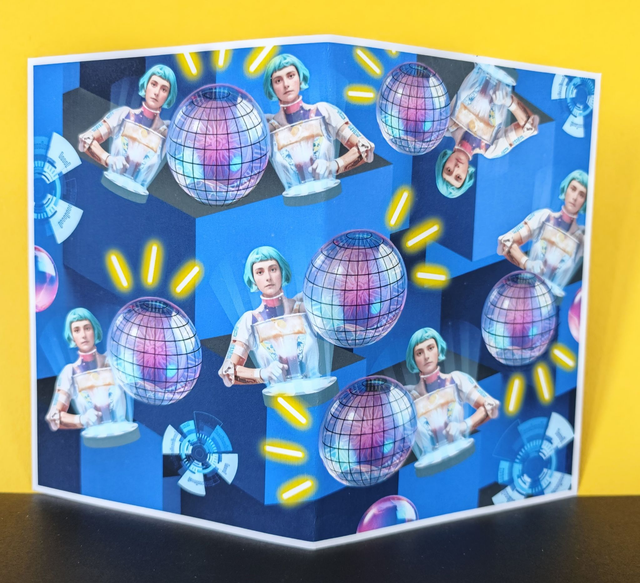 Holographique jeanne