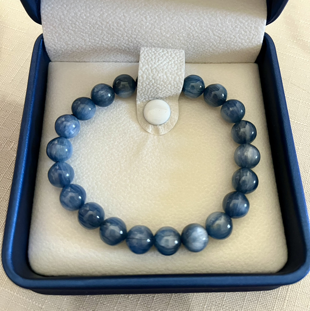 Bracelet de Cyanite Naturelle