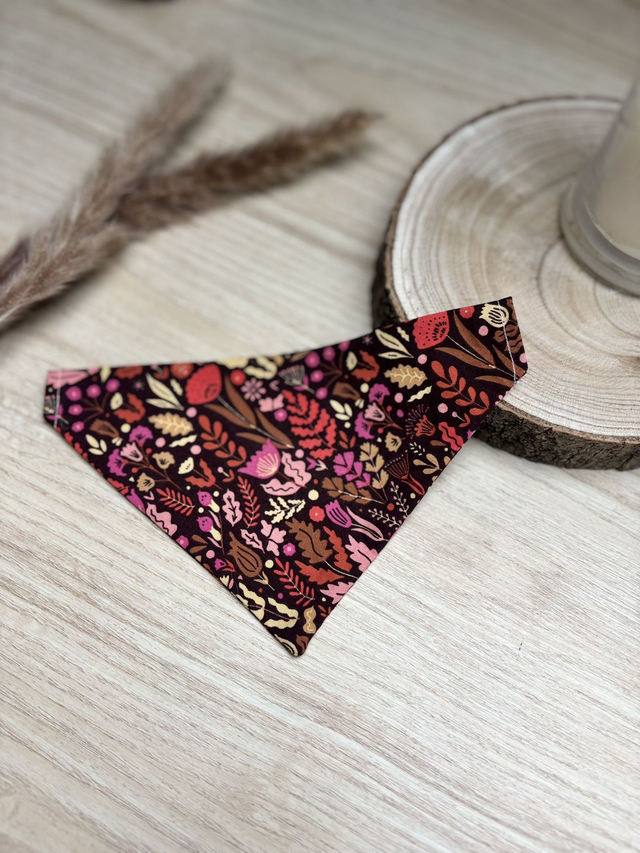 Bandana à glisser pour chiens - Automne