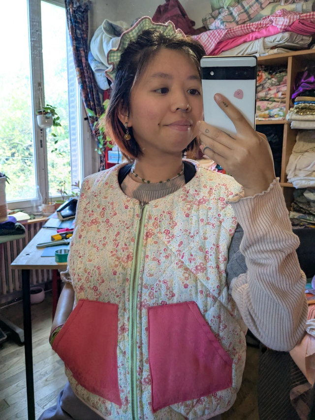 DOUDOUNE Sans manches Taille S/M 