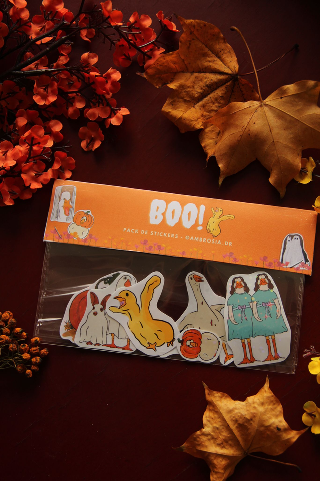 Pack de stickers Boo! Spécial Hallowen  