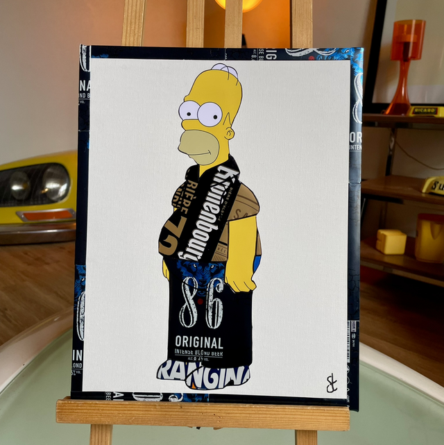 Tableau Homer Simpson 