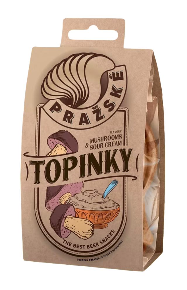 #010 Mushroom &amp; Sour Cream Topinky 75g
