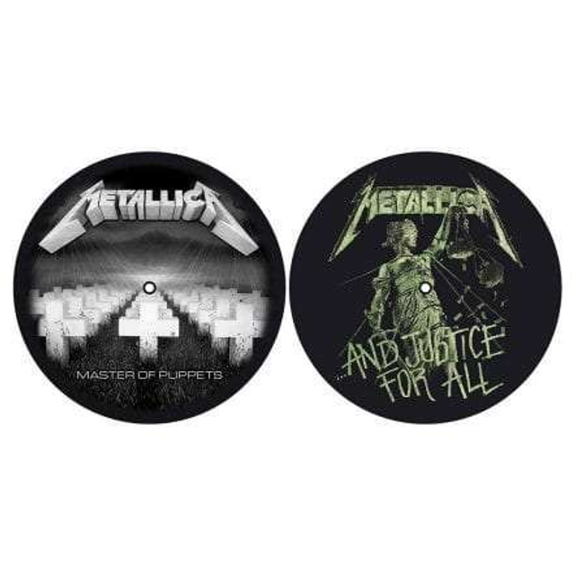 Metallica_Master Of Puppets/And Justice For All_Slipmat Pair