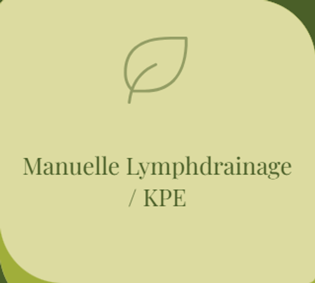Manuelle Lymphdrainage / KPE