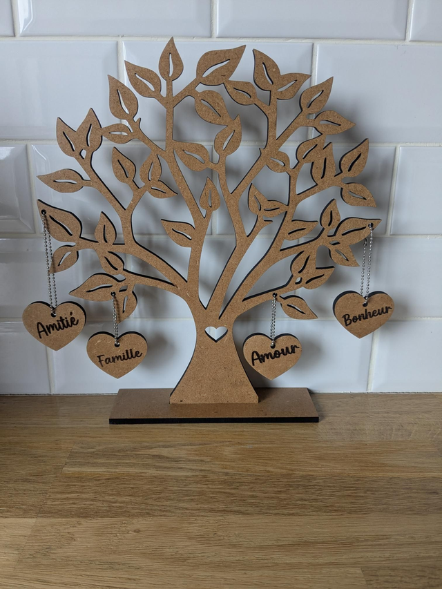 Arbre de vie sur Socle Personnalisable 