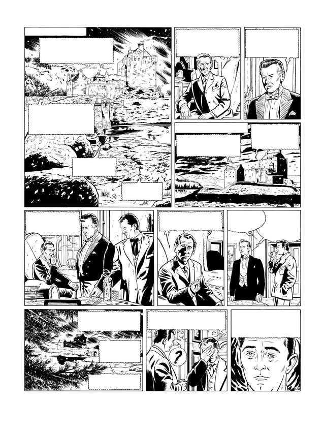 LES SECRETS DE BLACKMOOR CASTLE ( Tirage de tête noir et blanc )