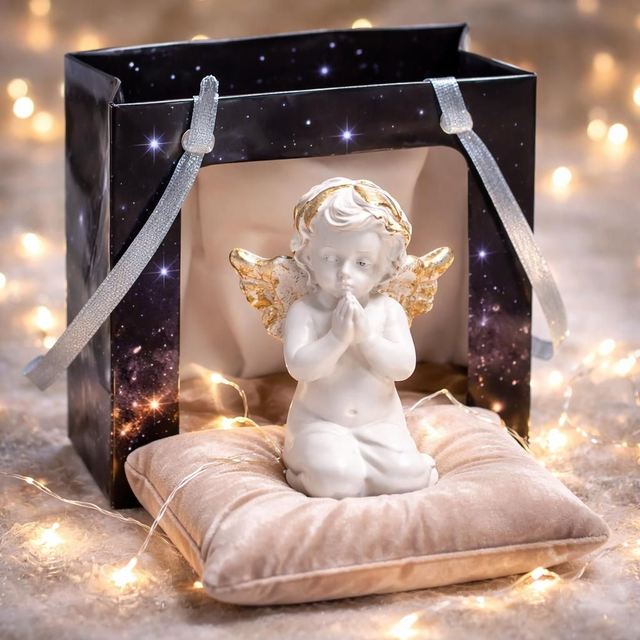 Statuette "Ange qui prie"