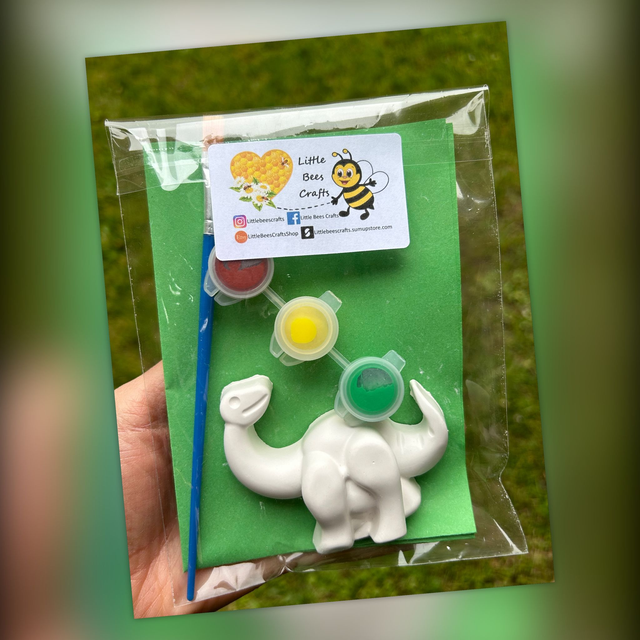 Dinosaur Painting Kit - Roarsome Party - Party Bag Filler - Kids Activity - Painting kit - Birthday Activity 