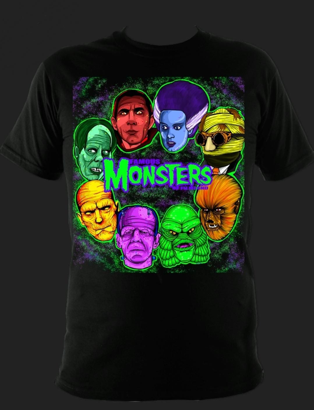 Famous Monsters T-shirt
