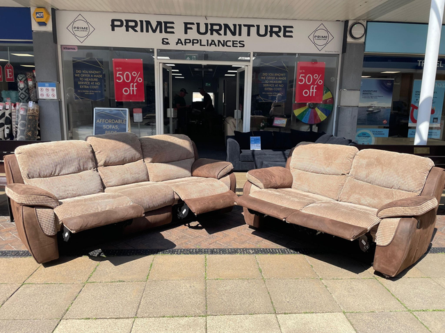 3+2 Sofa Recliner Suite #U1221